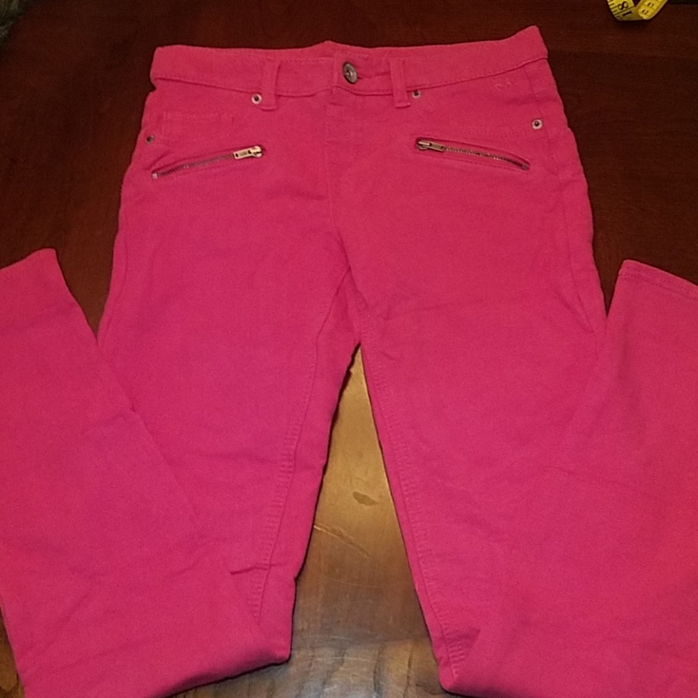 Justice size 14 pink jeggings